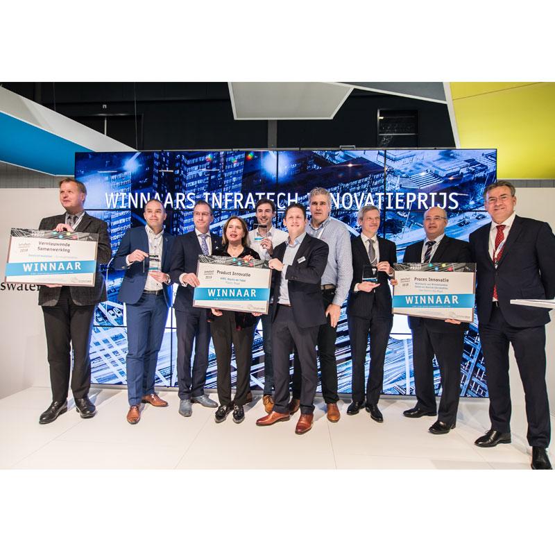 Plastic Road, Geo Kennis-op-Maat en Innovatieatelier winnen InfraTech Innovatieprijs 2019